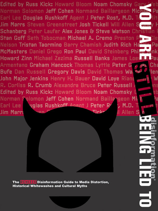 Title details for You Are Still Being Lied To by Russ Kick - Wait list